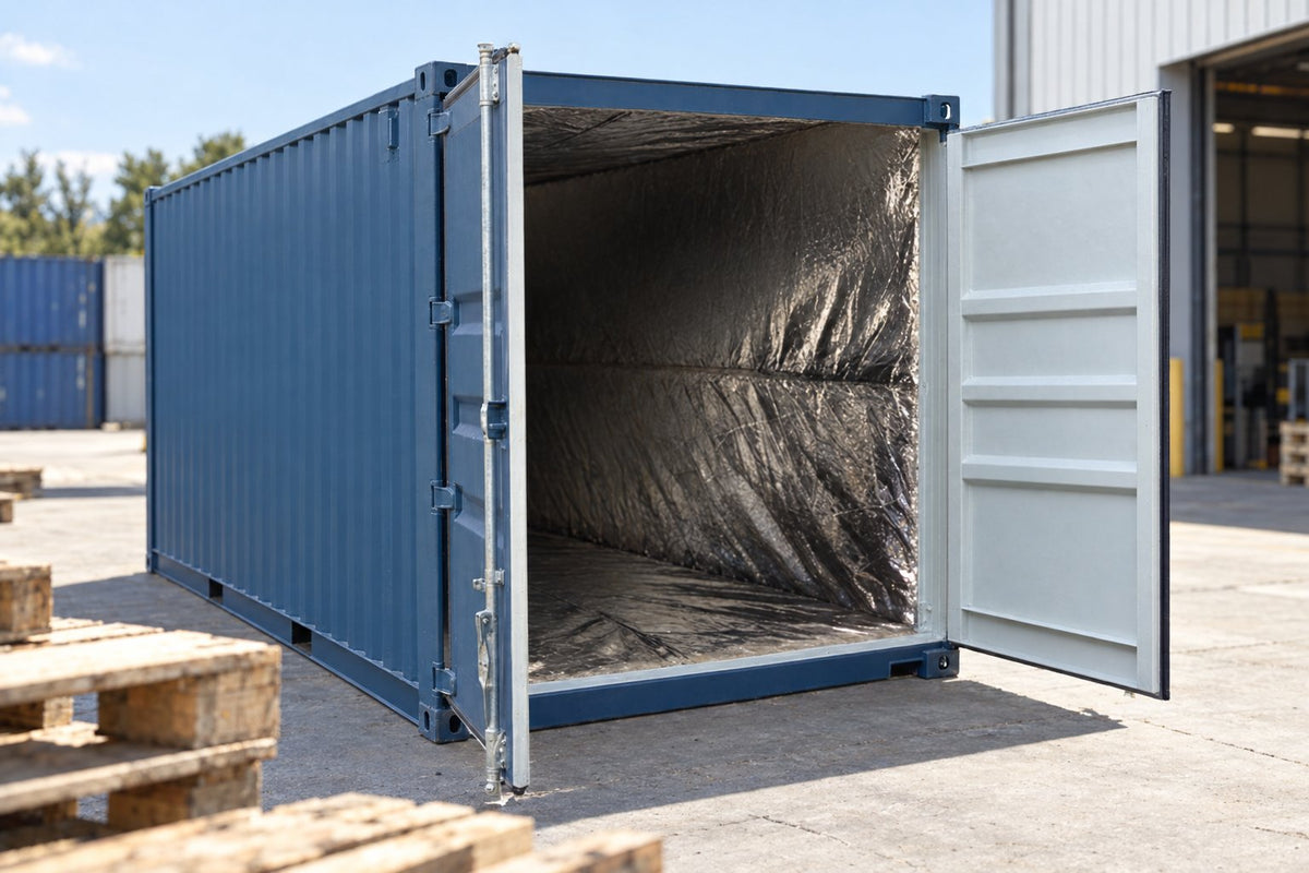 Container liner of containerisolatie: wat wordt bedoeld?