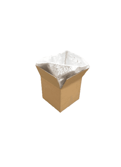 Thermodoos opvouwbaar - 350 x 350 x 350 mm + (6 Laags isolatiezak)