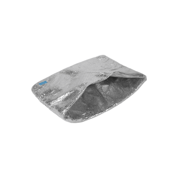 Isolatiezak 70 x 40 cm 4-laags metalized PET met bubbelfolie (insulated shipping bag) — Cooled Solutions